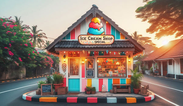 Ice Cream Shop Theme